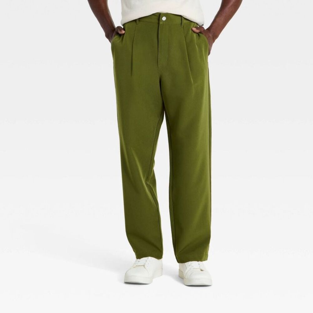 Open Box - Houston White -  Men's Relaxed Leg Perform Olive Green